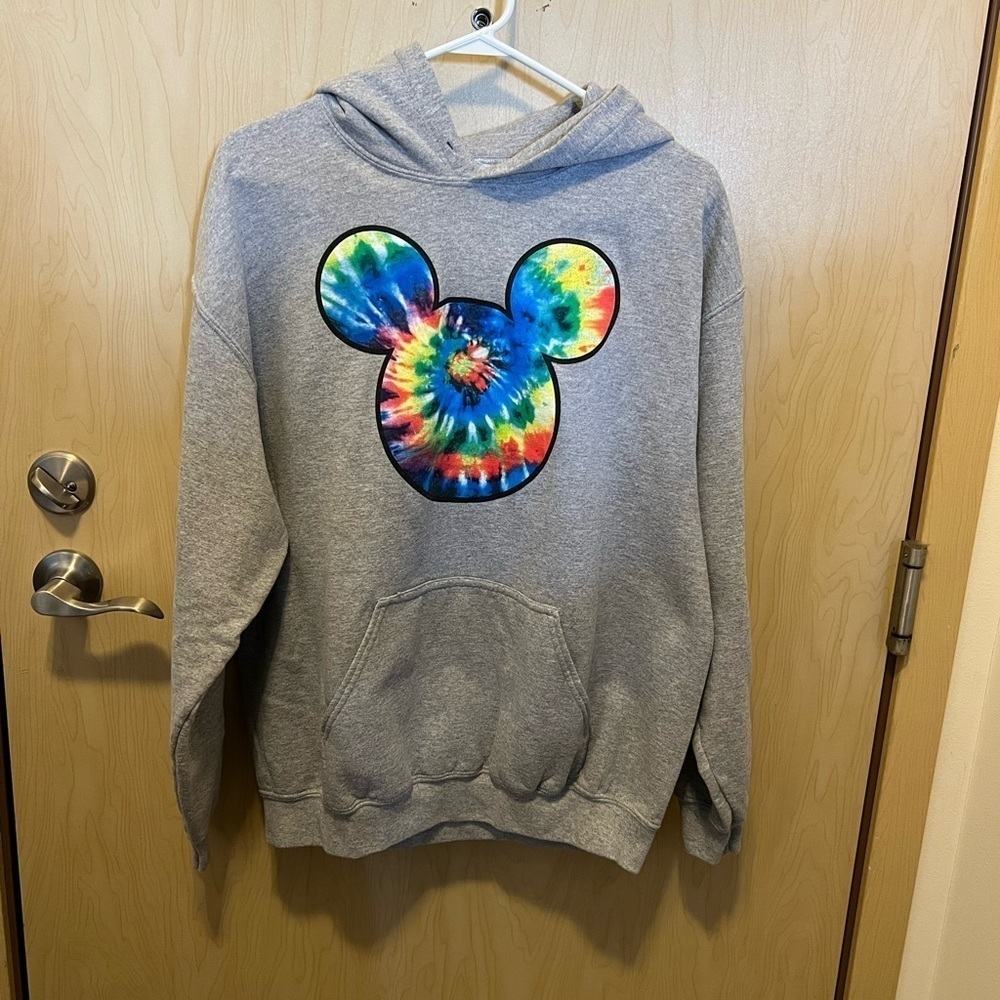 Disney tie dye mickey sweatshirt